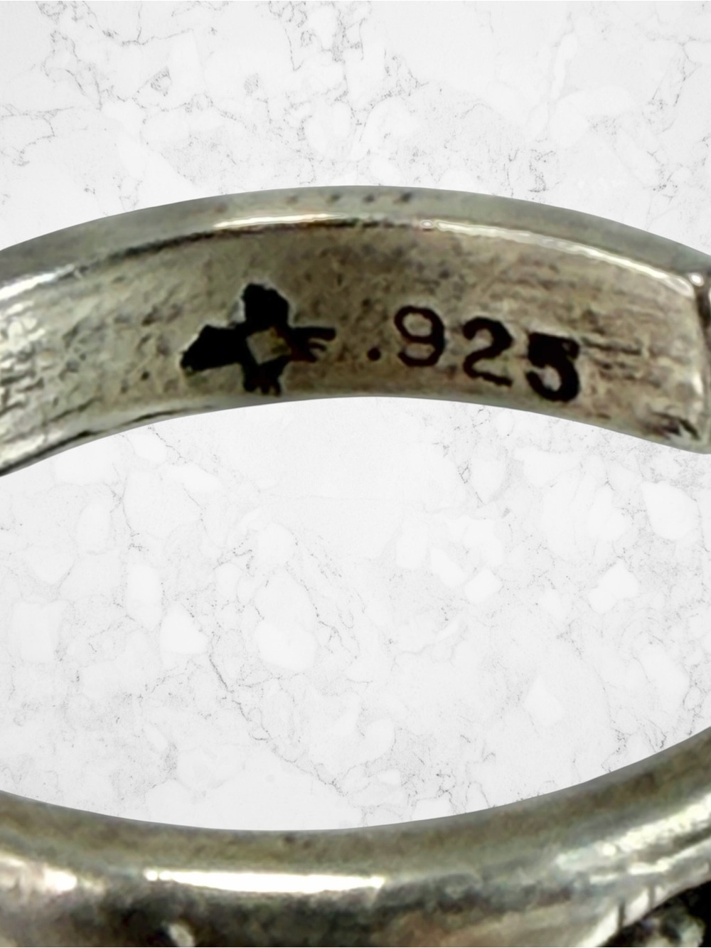 Sterling Silver 925 Toe Ring Ocean Waves Surf Beach Open Band Marine Artisan - Picture 7 of 8